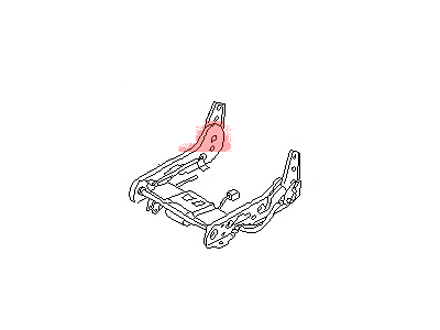 Nissan 87450-0B110 ADJUSTER Assembly-Front Seat, L