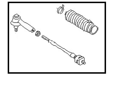 Nissan 48510-70A27 Rod Assembly-Sides De