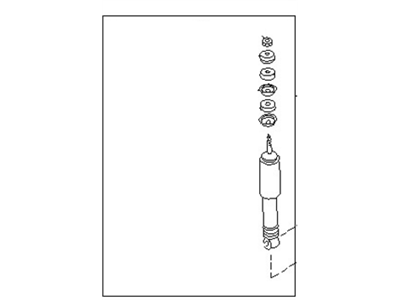 Nissan 56110-50W26 Shock ABSORBER Front