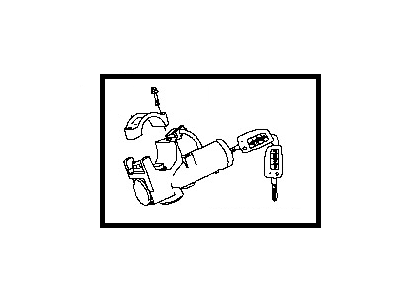 Nissan D8700-4BA1A Lock Steering