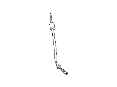 Nissan 36531-09A02 Cable-Brake Rear LH