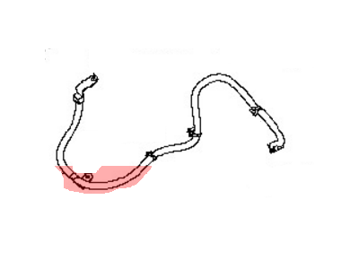 Nissan 24083-4MS1A Cable Assy-Battery Earth