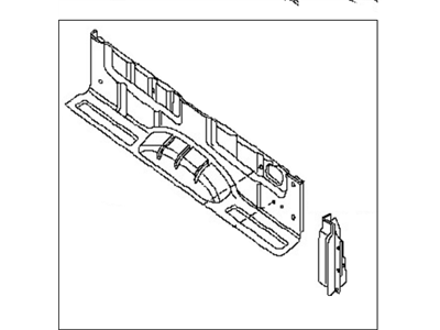 Nissan 93380-ZH230 Panel Assembly-Side Inner, R