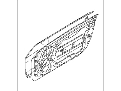 Nissan H010M-CD8MA Door-Front, R