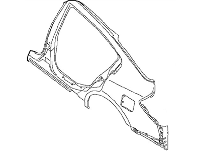 Nissan 78101-JA030 Fender-Rear, LH