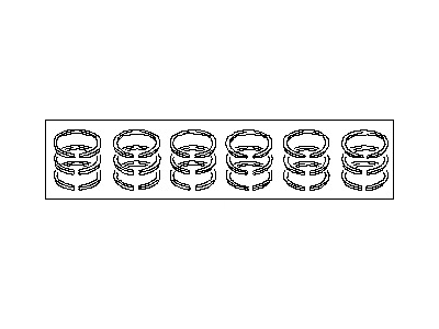 Nissan 12033-9FV0A Ring Set Piston