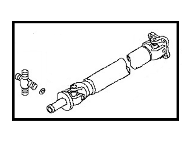 Nissan 37000-ZL81B Shaft Assembly PROPELLER