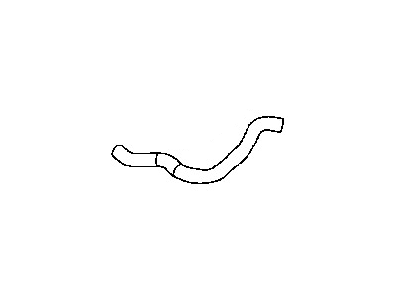 Nissan 21503-1PD0A Hose-Radiator, Lower