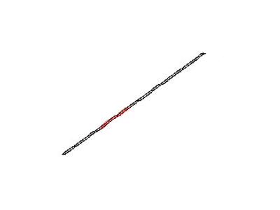 Nissan 76842-1PA9E Weatherstrip-Drip, RH