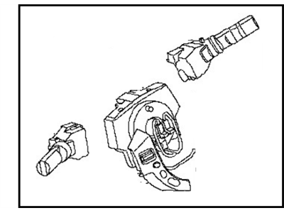 Nissan 25560-ET01B Switch Assy-Combination