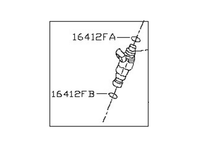 Infiniti 16600-3JV2C Injector Assy-Fuel