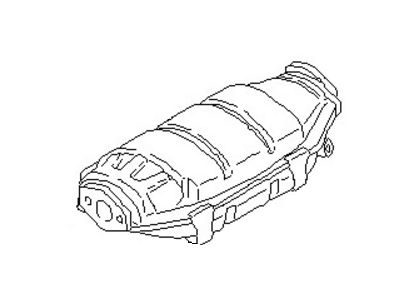 Nissan 20800-60J25 Catalytic Converter With Shelter