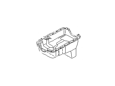 Nissan 11110-12G00 Pan Assy Oil