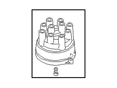 Nissan 22162-18F01 Cap Assembly