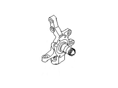 Nissan 40014-1W902 KNUCKLE Spindle RH