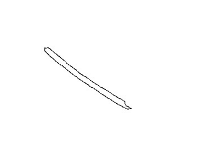 Nissan 62076-9PF0A Moulding-Front Bumper, Lower