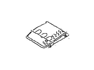 Nissan 88335-7Y460 Heater Unit Assembly-Rear Seat Cushion