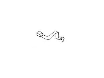 Nissan 88842-0W702 Rear Seat Buckle Belt Assembly