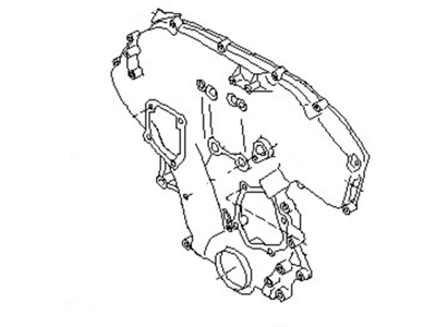 Nissan 13501-8J105 Cover Assy-Front