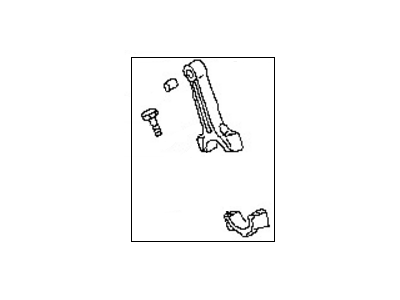 Nissan 12100-4W004 Rod Complete-Connecting