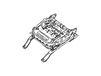 Nissan 87301-57A00 FRM-Front RH Cushion