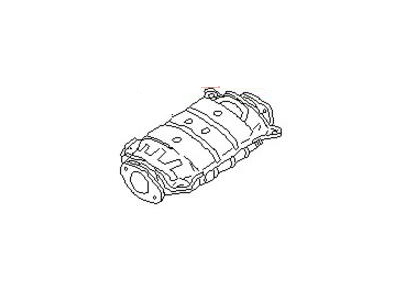Nissan 20802-32F27 Three Way Catalytic Converter With Shelter