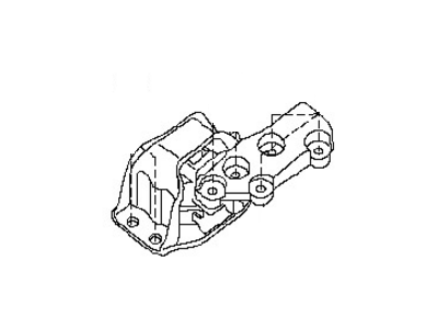 Nissan 11210-ET01B Engine Mounting Insulator, Front