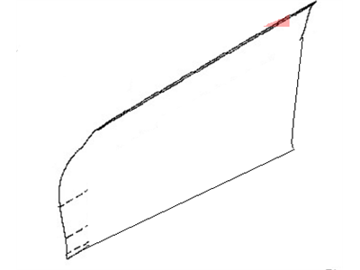 Nissan H0153-1EAMA Panel-Front Door, Outer LH