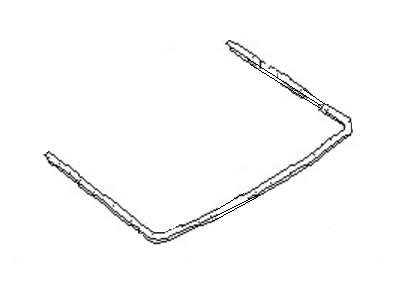 Nissan 90372-30P00 Moulding-Back Door, Lower