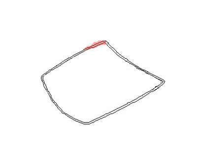 Nissan 90832-30P02 Weatherstrip-Back Door Opening