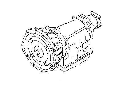 Nissan 310C0-64X4D Blank Automatic Transmission