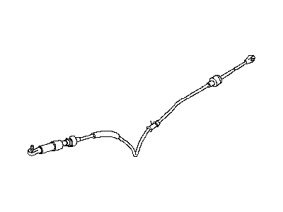 Nissan 34935-JA50A Control Cable Assembly
