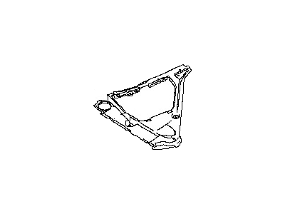 Nissan 64895-JF10A Cover-Hoodledge, LH