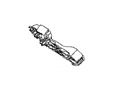 Nissan 80610-EL00A Bracket-Outside Handle, RH