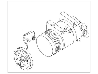 Nissan 92600-9FE0B Compressor - Cooler