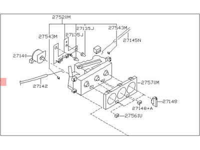 Nissan 27515-3S510 Control Assembly