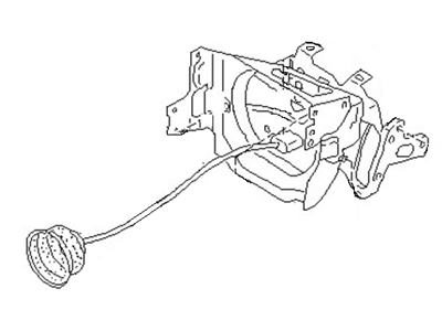 Nissan 26025-80M00 Headlamp Housing Assembly, Passenger Side