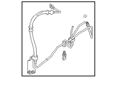 Nissan 49720-70F00 Hose & Tube ASY-Power Steering