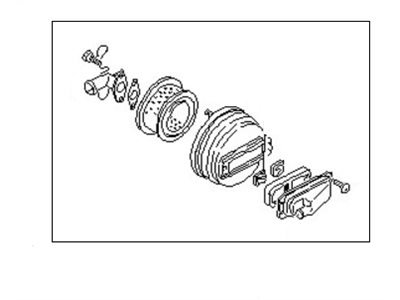 Infiniti 14812-64Y01 Case Assembly-EAI Valve