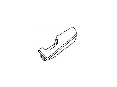 Nissan 82941-01E00 Rear Door Armrest, Driver Side