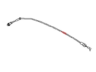 Nissan 80513-CD000 Cable-Lock Knob, LH