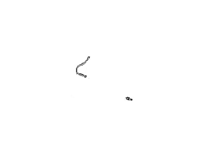 Nissan 46310-0W000 Tube Assy-Rear Brake, LH