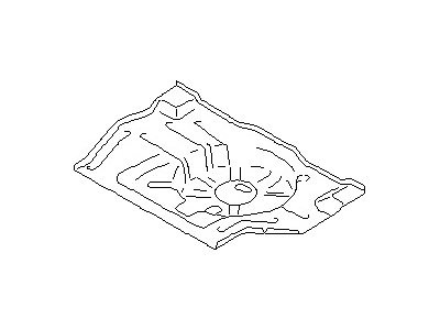 Nissan 74514-96E30 Floor Rear Rear