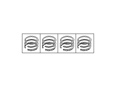 Infiniti 12033-53J20 Piston Ring Set