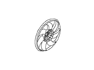 Nissan 21486-1FE0A Fan Motor