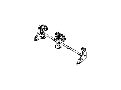 Nissan 88607-6MA0A Bracket Assy-Rear Seat Back, Side RH