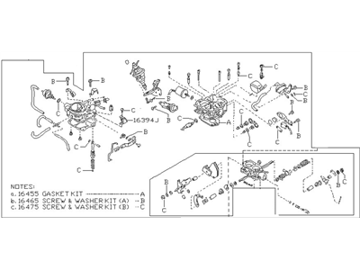 Nissan 16010-34M14 CARBURETOR A/T