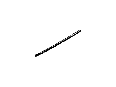 Nissan 73873-1PA0A Weatherstrip-Drip, Back Door