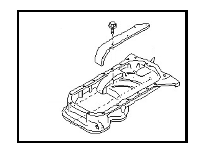 Nissan 11110-53J99 Pan Assy-Oil, Upper