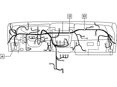 Nissan 24010-ZB224 Harness-Main